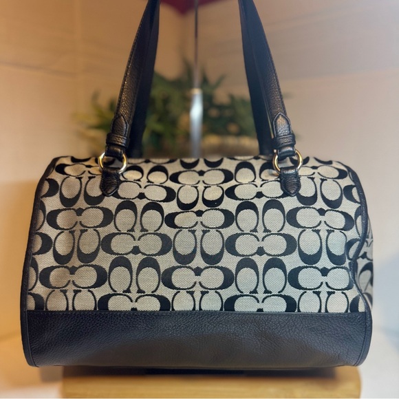 Coach Park Signature KT Zip Satchel F31921 EUC - Picture 11 of 13